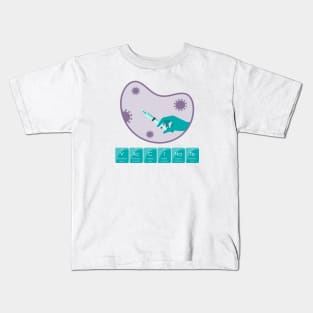 Vaccinate science themed design Kids T-Shirt